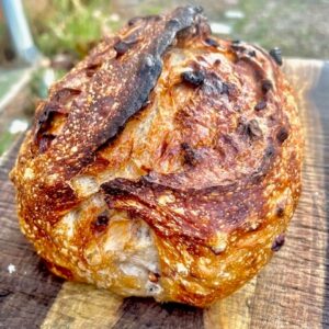 Cranberry Pecan Cinnamon Sourdough Bread