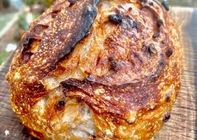 Cranberry Pecan Cinnamon Sourdough Bread