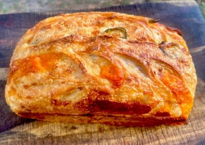 Jalapeno Cheddar Sourdough Bread